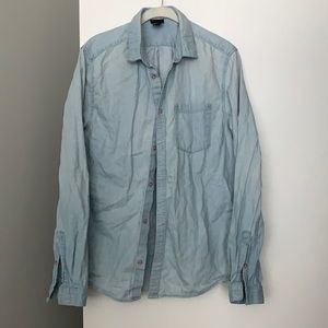H&M cotton button up